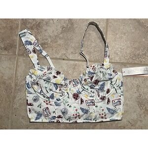 Colsie Womens Underwire Bralette Berry Red/YRE02Y Sz. Small Loungewear NWT